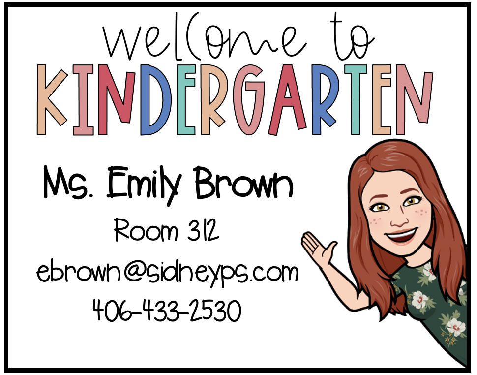 Emily Brown, Kindergarten Teacher